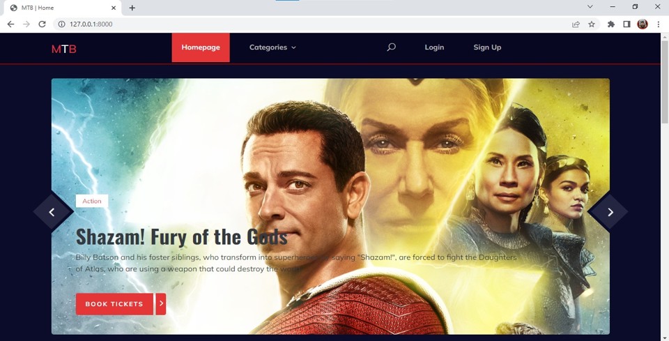 Movie Ticket Booking System (MTB) – Seamless Online Ticket Reservation